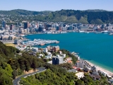 View from Mt Victoria in Wellington